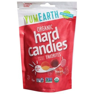 Yumearth Candies Organic Hard 6/3.3 OZ [UNFI-CARLISLE #692756] [ebt]