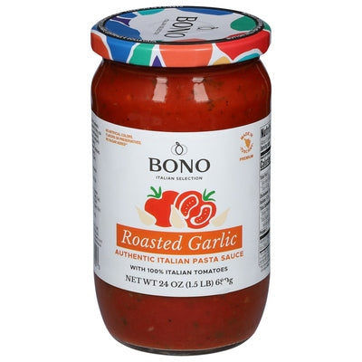 Bono Pasta Sauce Roasted Garlic 6/24 OZ [UNFI #02960250] [ebt]