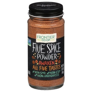 Frontier Nat Prod Co-Op Five Spice Powder Awaken 1/1.92 OZ [UNFI-CARLISLE #439620] [ebt]