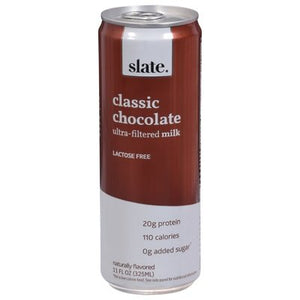 Slate Milk Milk Ultra-Filtered Classic Chocolate 12/11 OZ [UNFI #2495612] [ebt]
