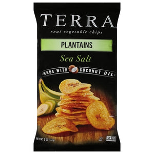 Terra Chips Vegetable Chips Real Plantains Sea Salt 12/5 OZ [UNFI #03132826] [ebt]