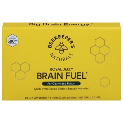Beekeepers Naturals Brain Fuel Royal Jelly 1/2.1 OZ [UNFI-CARLISLE #2552966]