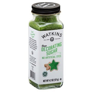 Watkins Decorating Sugar Green 3/4.2 OZ [UNFI-CARLISLE #2514073] [ebt]