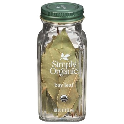 Simply Organic Bay Leaf 6/.14 OZ [UNFI #3004231] [ebt]