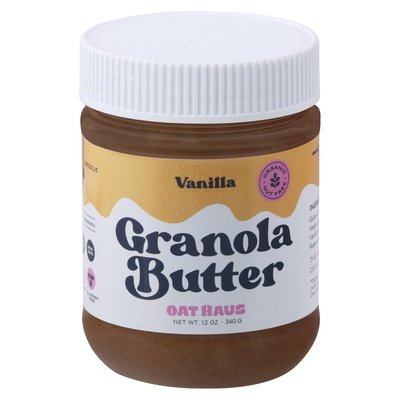 Oat Haus Granola Butter Vanilla 6/12 OZ [UNFI #2737120] [ebt]