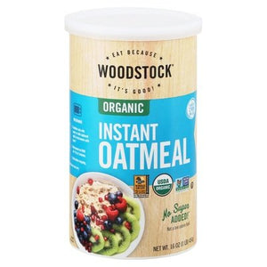 Woodstock Instant Oatmeal Organic 12/16 OZ [UNFI #2084002] [ebt]