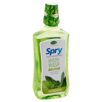 Spry Mouth Wash Healing Blend Herbal Mint 1/16 OZ [UNFI-CARLISLE #2020352]