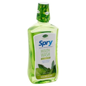 Spry Mouth Wash Healing Blend Herbal Mint 1/16 OZ [UNFI-CARLISLE #2020352]