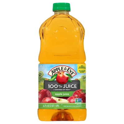 Apple & Eve 100% Juice Apple Juice 8/64 OZ [UNFI #0395160] [ebt]