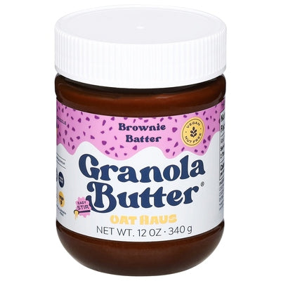 Oat Haus Granola Butter Brownie Batter 6/12 OZ [UNFI #03077278] [ebt]