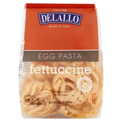 Delallo Egg Pasta Fettuccine 12/8.8 OZ [UNFI #01029990] [ebt]