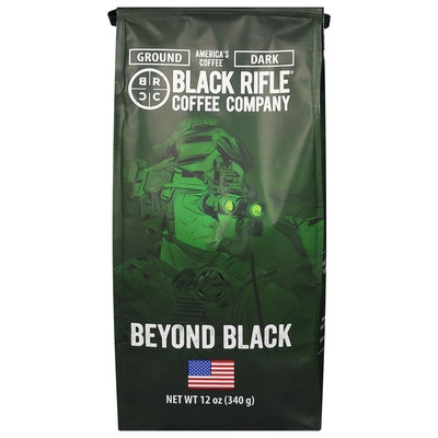 Black Rifle Coffee Company Coffee Ground Dark Beyond Black 6/12 OZ [UNFI #03056447] [ebt]
