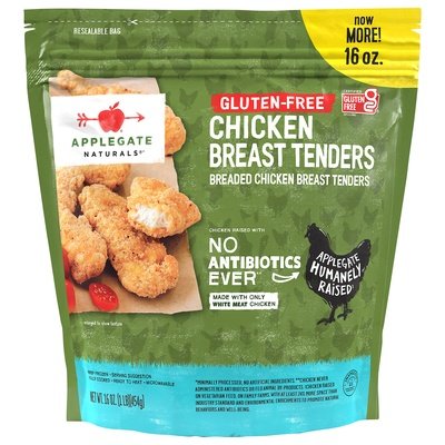 Applegate Farms Chicken Breast Tenders Gluten-Free Breaded 6/16 OZ [UNFI #2814648] [ebt]