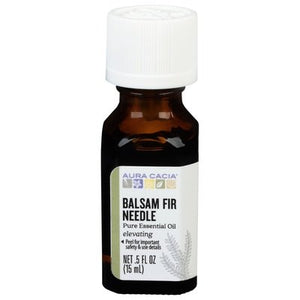 Aura Cacia Pure Essential Oil Balsam Fir Needle Elevating 1/.5 OZ [UNFI-CARLISLE #444968]