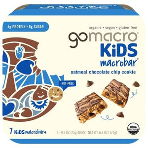 Gomacro Macrobar Oatmeal Chocolate Chip Cookie 7/6.3 OZ [UNFI #2598332] [ebt]