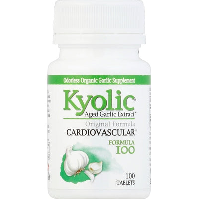 Kyolic Cardiovascular Formula 100 Original Formula Tablets 1/100 TAB [UNFI-CARLISLE #0728204]