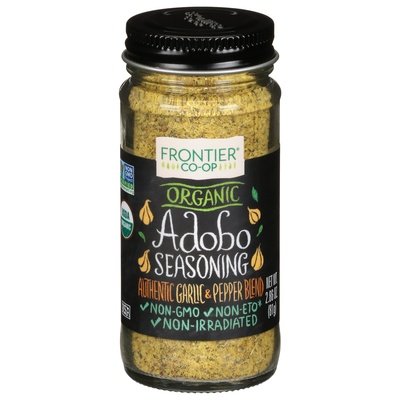 Frontier Nat Prod Co-Op Adobo Seasoning Organic 1/2.86 OZ [UNFI-CARLISLE #594580] [ebt]