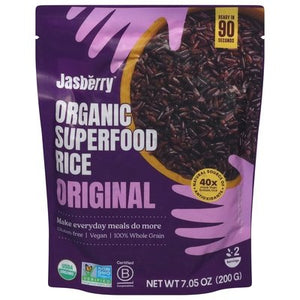 Jasberry Rice Superfood Organic Original 6/7.05 OZ [UNFI #2951689] [ebt]