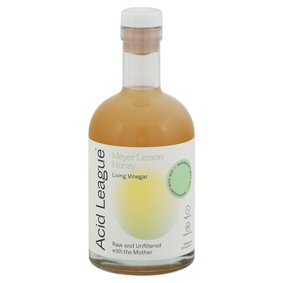 Acid League Living Vinegar Meyer Lemon Honey 6/12.7 OZ [UNFI #3050150] [ebt]