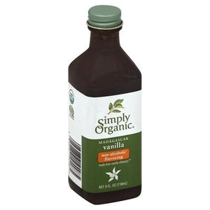 Simply Organic Flavoring Non-Alcoholic Madagascar Vanilla 6/4 OZ [UNFI #1505528] [ebt]