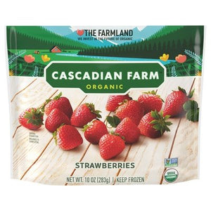 Cascadian Farm Strawberries Organic 12/10 OZ [UNFI #344309] [ebt]