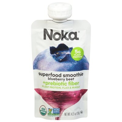 Noka Superfood Smoothie Blueberry Beet 6/4.22 OZ [UNFI-CARLISLE #1895937] [ebt]