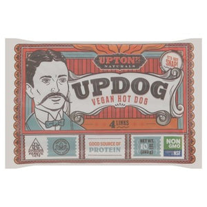 Uptons Naturals Hot Dog Links Vegan Updog 6/10 OZ [UNFI #2579654] [ebt]