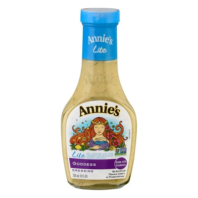 Annies Homegrown Dressing Goddess Lite 6/8 OZ [UNFI #0641027] [ebt]
