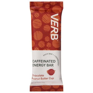 Verb Energy Energy Bar Caffeinated Chocolate Peanut Butter Cup 16/.92 OZ [UNFI-CARLISLE #2931152] [ebt]