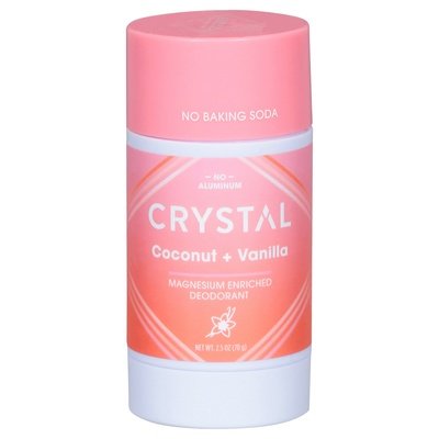 Crystal Deodorant Coconut + Vanilla 1/2.5 OZ [UNFI-CARLISLE #2688810]