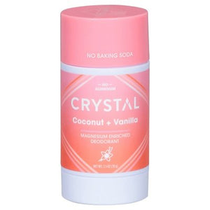 Crystal Deodorant Coconut + Vanilla 1/2.5 OZ [UNFI-CARLISLE #2688810]