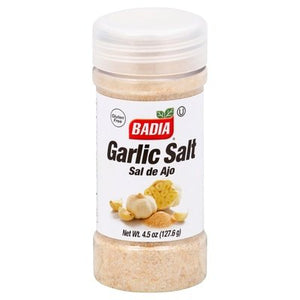 Badia Spices Garlic Salt 8/4.5 OZ [UNFI #2472884] [ebt]