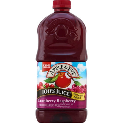 Apple & Eve 100% Cranberry Raspberry Juice 8/64 OZ [UNFI #0960641] [ebt]