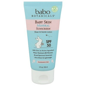 Babo Botanicals Sunscreen Mineral Baby Skin Spf 50 1/3 OZ [UNFI-CARLISLE #2359453]