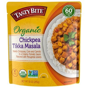 Tasty Bite Chickpea Tikka Masala Organic Mild 6/10 OZ [UNFI-CARLISLE #2810299] [ebt]