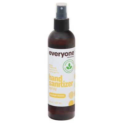 Everyone Hand Sanitizer Spray Coconut + Lemon 1/8 OZ [UNFI-CARLISLE #2618502]