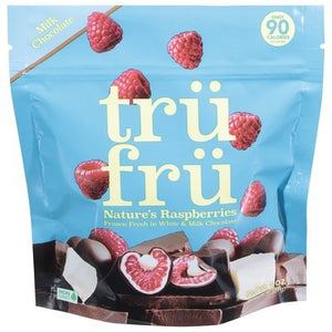 Tru Fru Natures Raspberries Milk Chocolate 6/8 OZ [UNFI #2507648] [ebt]
