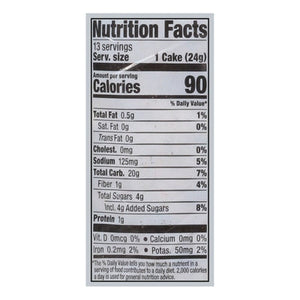 Lundberg Family Farms Rice Cakes Organic Whole Grain Salted Caramel 6/10.5 OZ [UNFI #3074655] [ebt]