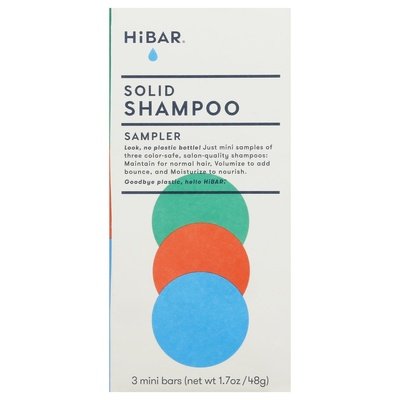 Hibar Shampoo Solid Sampler 1/1.7 OZ [UNFI-CARLISLE #2764413]