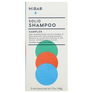 Hibar Shampoo Solid Sampler 1/1.7 OZ [UNFI-CARLISLE #2764413]