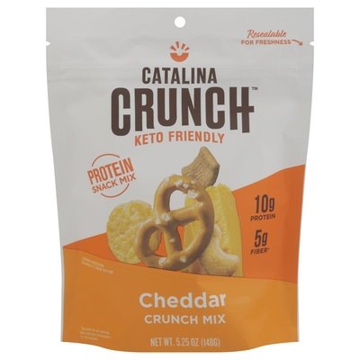 Catalina Crunch  Snack Mix Keto Friendly Cheddar Crunch Mix 6/5.25 OZ [UNFI #2981553] [ebt]