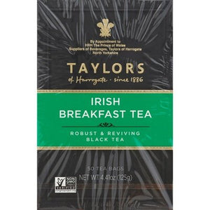 Taylors Of Harrogate Tea Irish Breakfast Bags 6/50 BAG [UNFI #564914] [ebt]