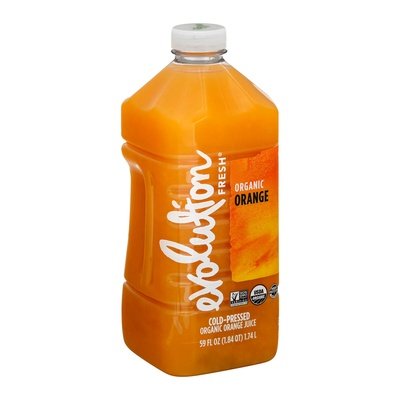 Evolution Fresh Juice Cold-Pressed Organic Orange 4/59 OZ [UNFI #1737725] [ebt]
