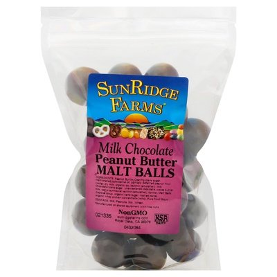 Sunridge Farms Malt Balls Milk Chocolate Peanut Butter 10LB [UNFI #258236] [ebt]
