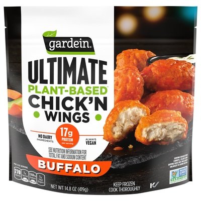 Gardein Chickn Wings Plant-Based Buffalo 6/14.8 OZ [UNFI #2849271] [ebt]