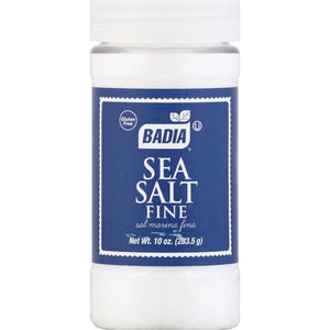 Badia Spices Sea Salt Fine 6/10 OZ [UNFI #02252781] [ebt]
