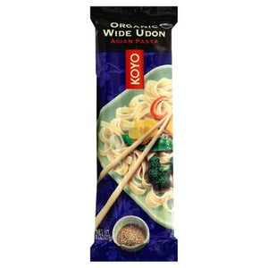 Koyo Asian Pasta Organic Wide Udon 12/8 OZ [UNFI #171090] [ebt]
