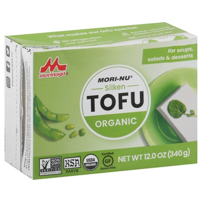 Mori-Nu Tofu Organic Silken 12/12 OZ [UNFI #3097268] [ebt]
