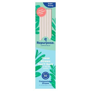 Repurpose Straws Super Strong 20/50 CT [UNFI #2173458] T