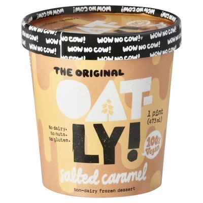 Oatly Frozen Dessert Non-Dairy The Original Salted Caramel 8/PINT [UNFI #2701571] [ebt]